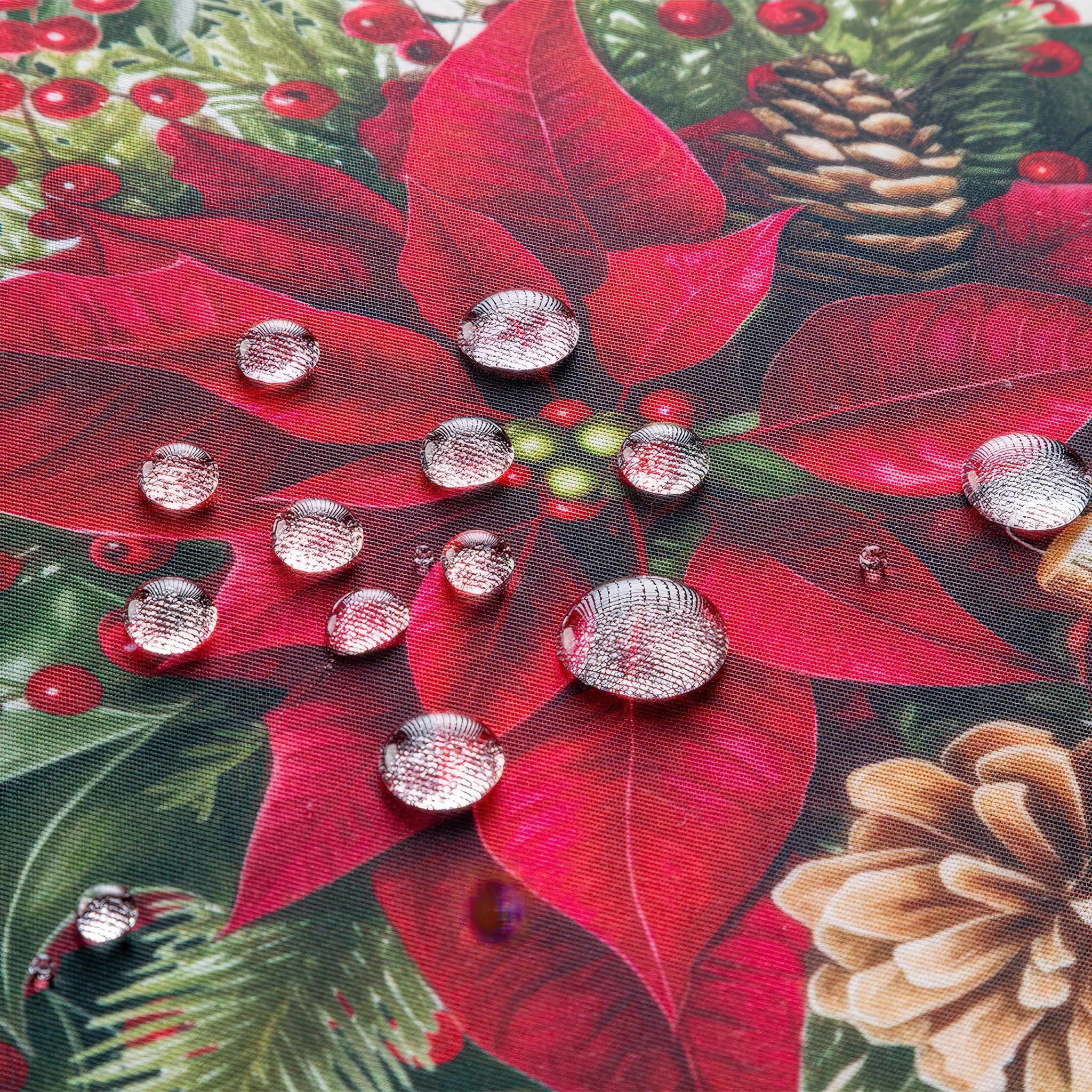Obrus na stół z powłoką teflonową CHRISTMAS STAR 120 x 160 cm - galeria #4