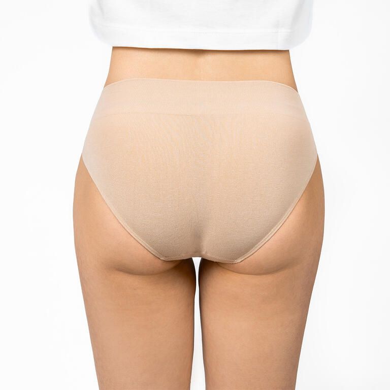 Majtki damskie VoXX z podwyższonym stanem BAMBOO SEAMLESS beżowa - galeria #2