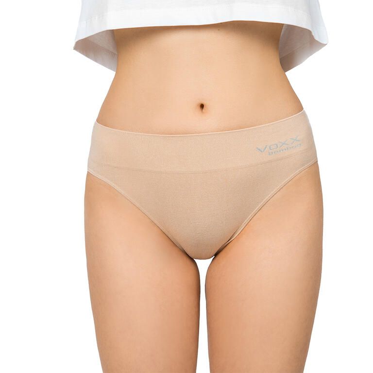 Majtki damskie VoXX z podwyższonym stanem BAMBOO SEAMLESS beżowa - galeria #1