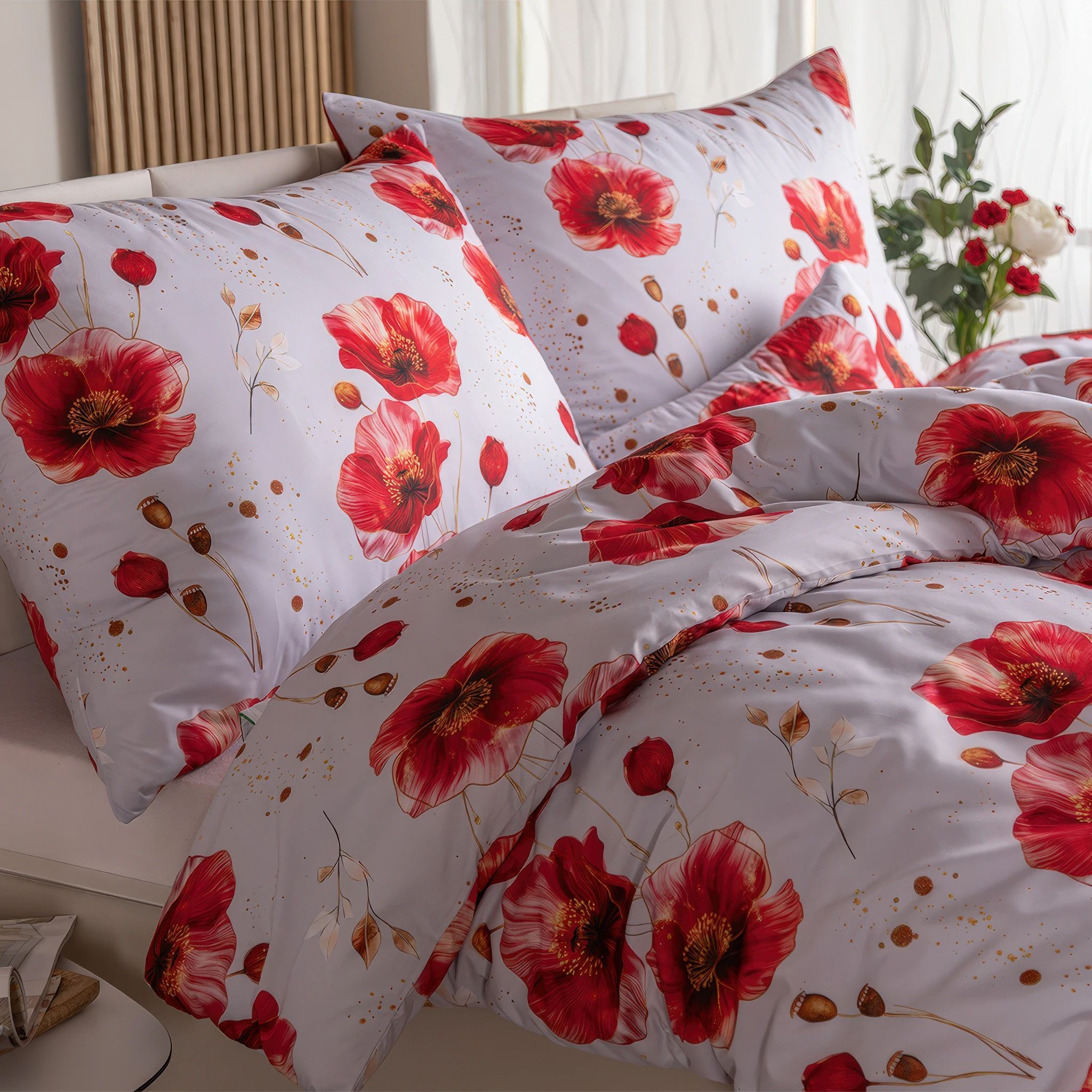 Pościel z mikrowłókna POPPIES - galeria #6