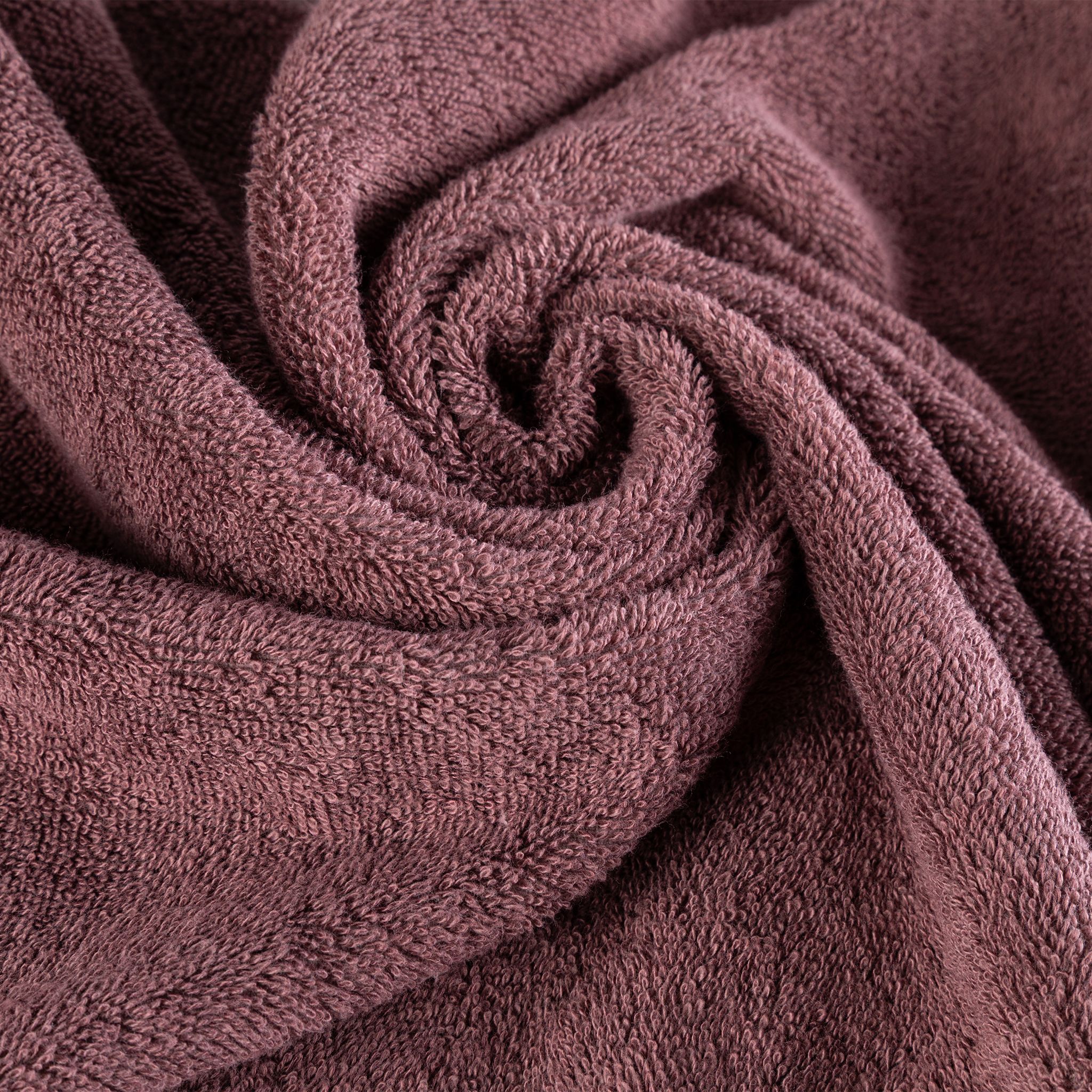 Zestaw bambusowych ręczników ALMA mauve 50 x 100 cm 2 szt. - galeria #1