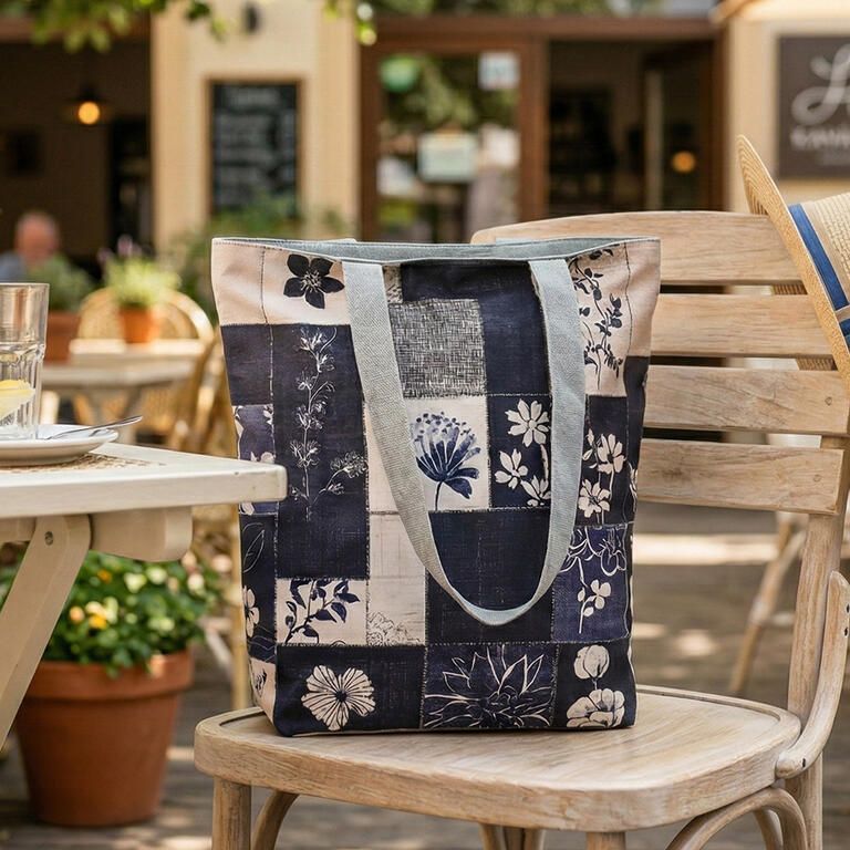 Damska torba z nadrukiem DENIM