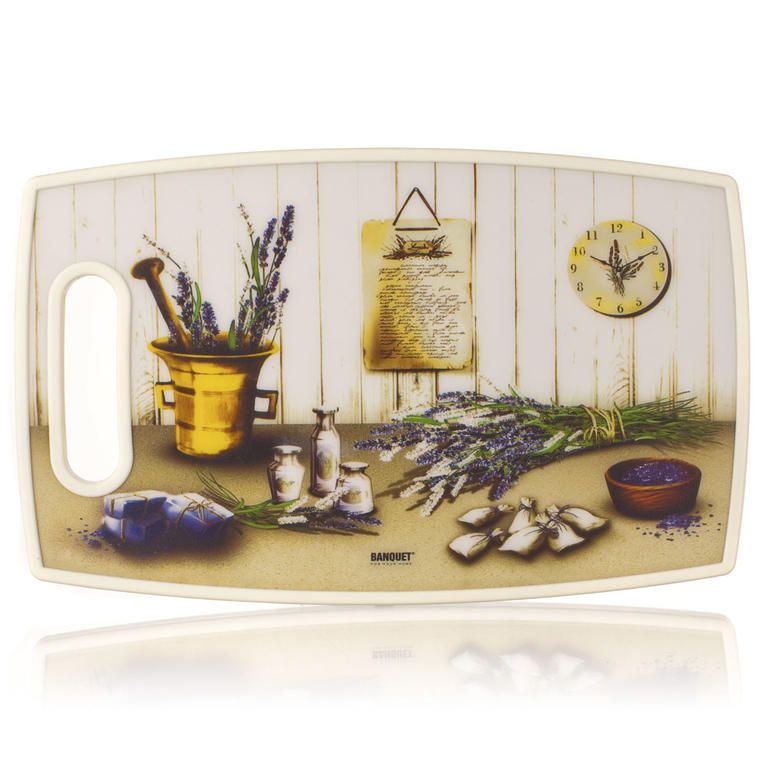 Banquet Deska do krojenia plastikowa LAVENDER 36 x 22 cm