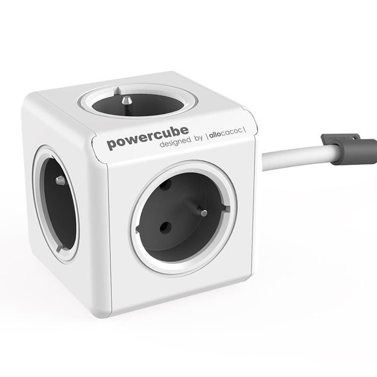 Rozgałęźnik PowerCube Extended szary