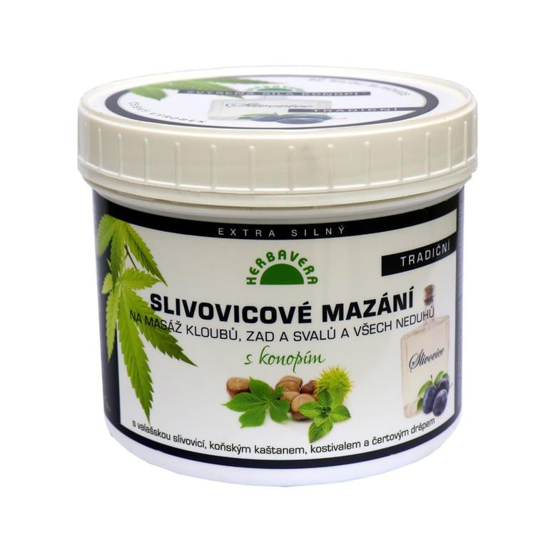 Balsam konopny ze śliwowicą 500 ml