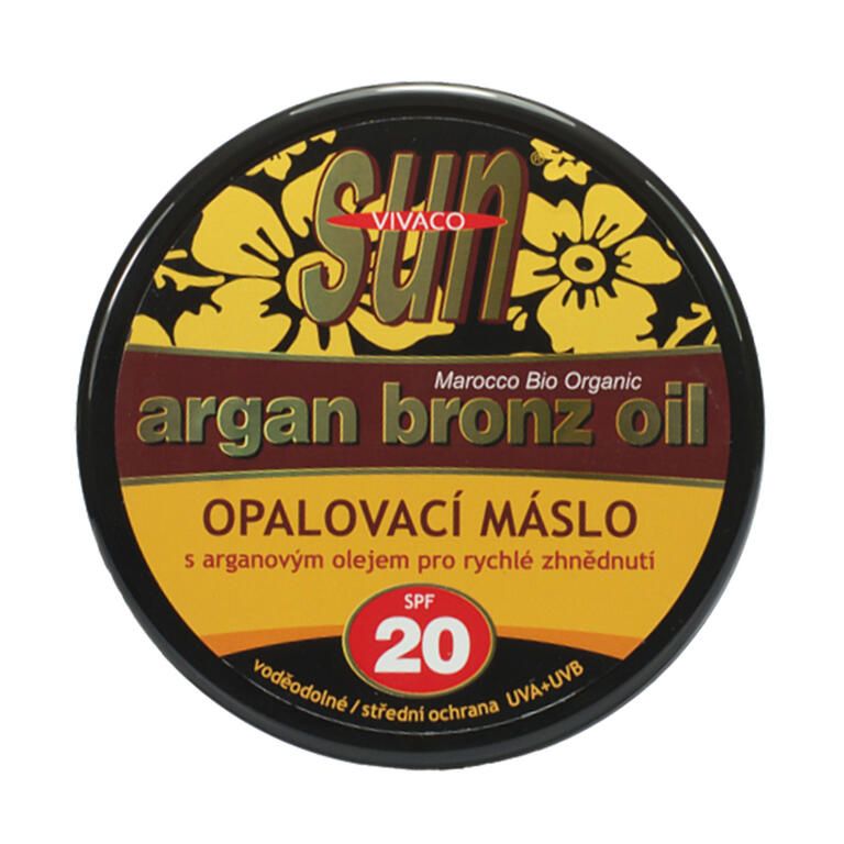 Masło do opalania z olejem arganowym SPF20 200 ml