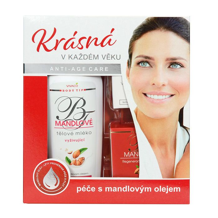Kaseta z kosmetycznym zestawem upominkowym MIGDAŁY BT