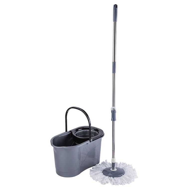 Mop obrotowy z wiadrem GREY