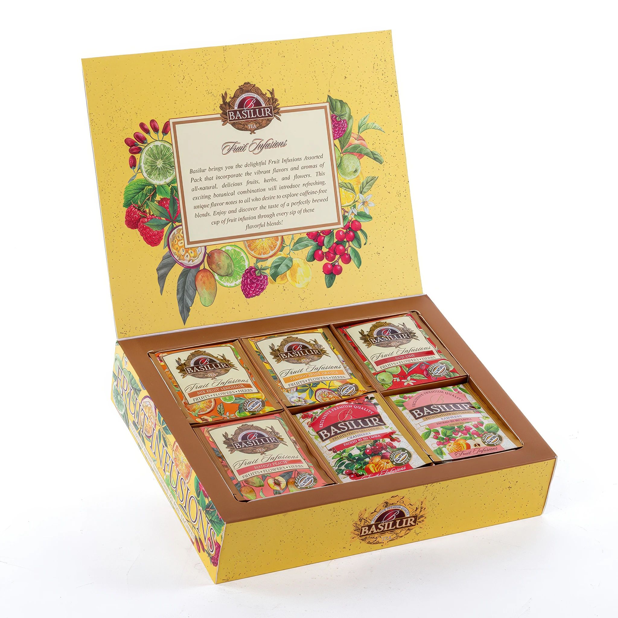 Herbaty FRUIT INFUSIONS Assorted III zestaw prezentowy 60 saszetek