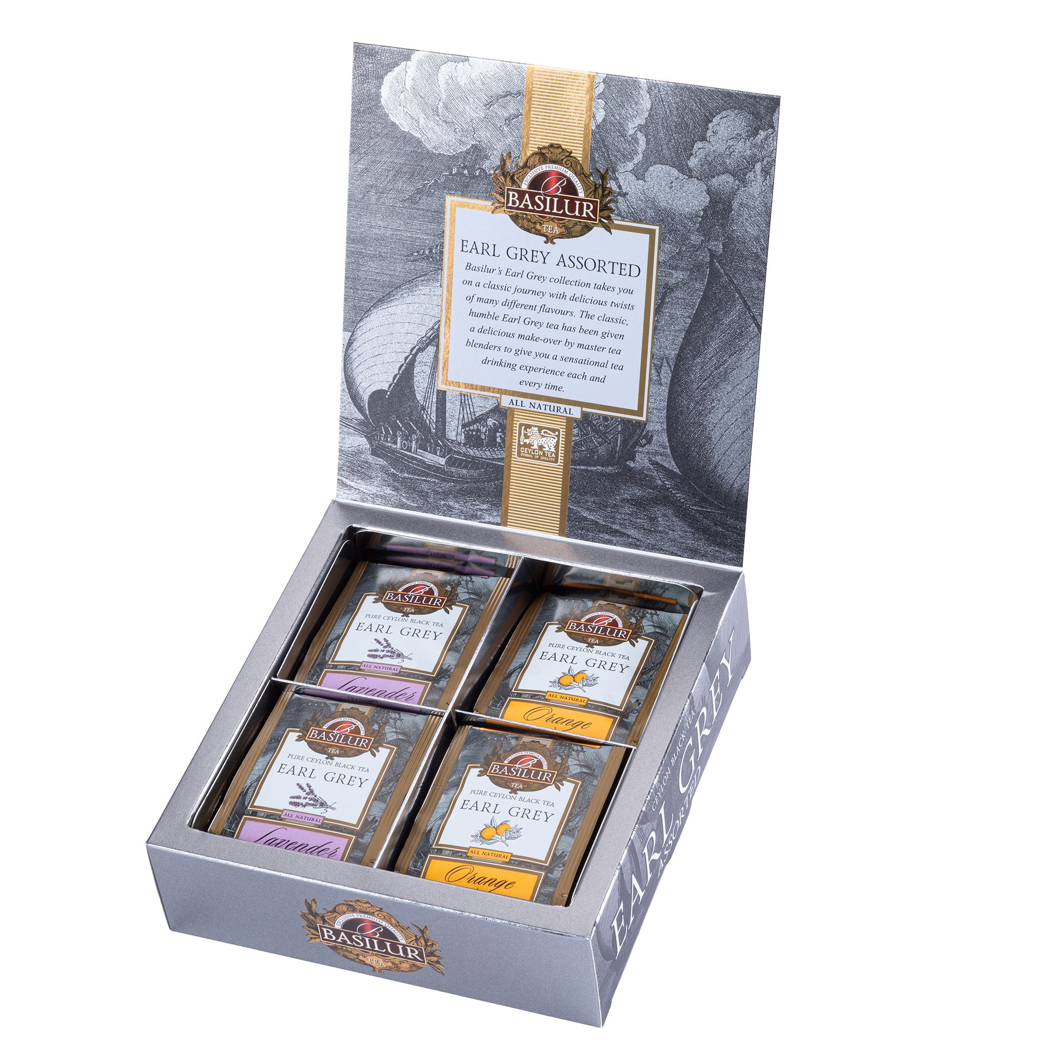 Herbaty EARL GREY Assorted kolekcja 40 saszetek