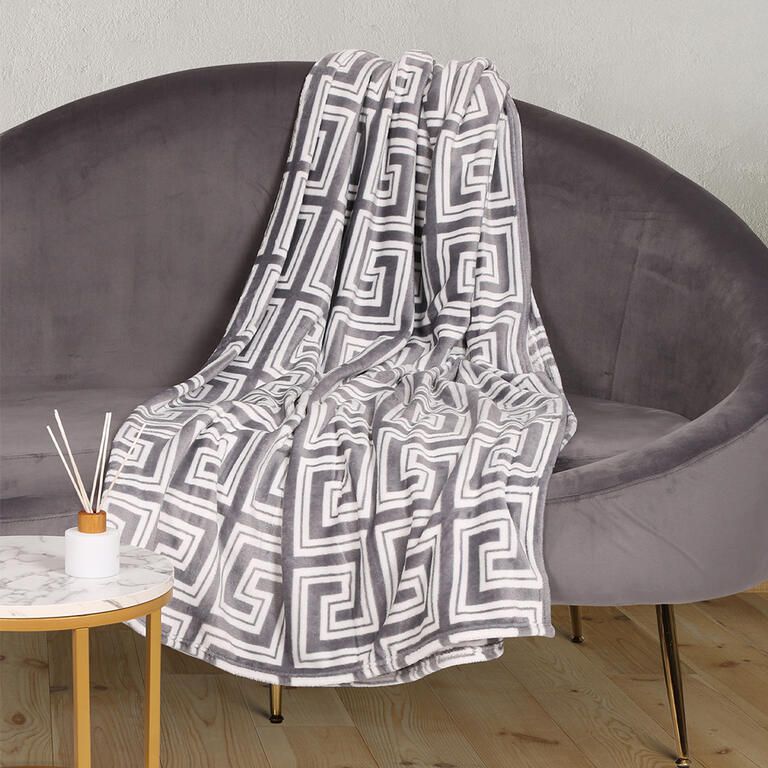 Koc z mikropluszu GREEK 150 x 200 cm