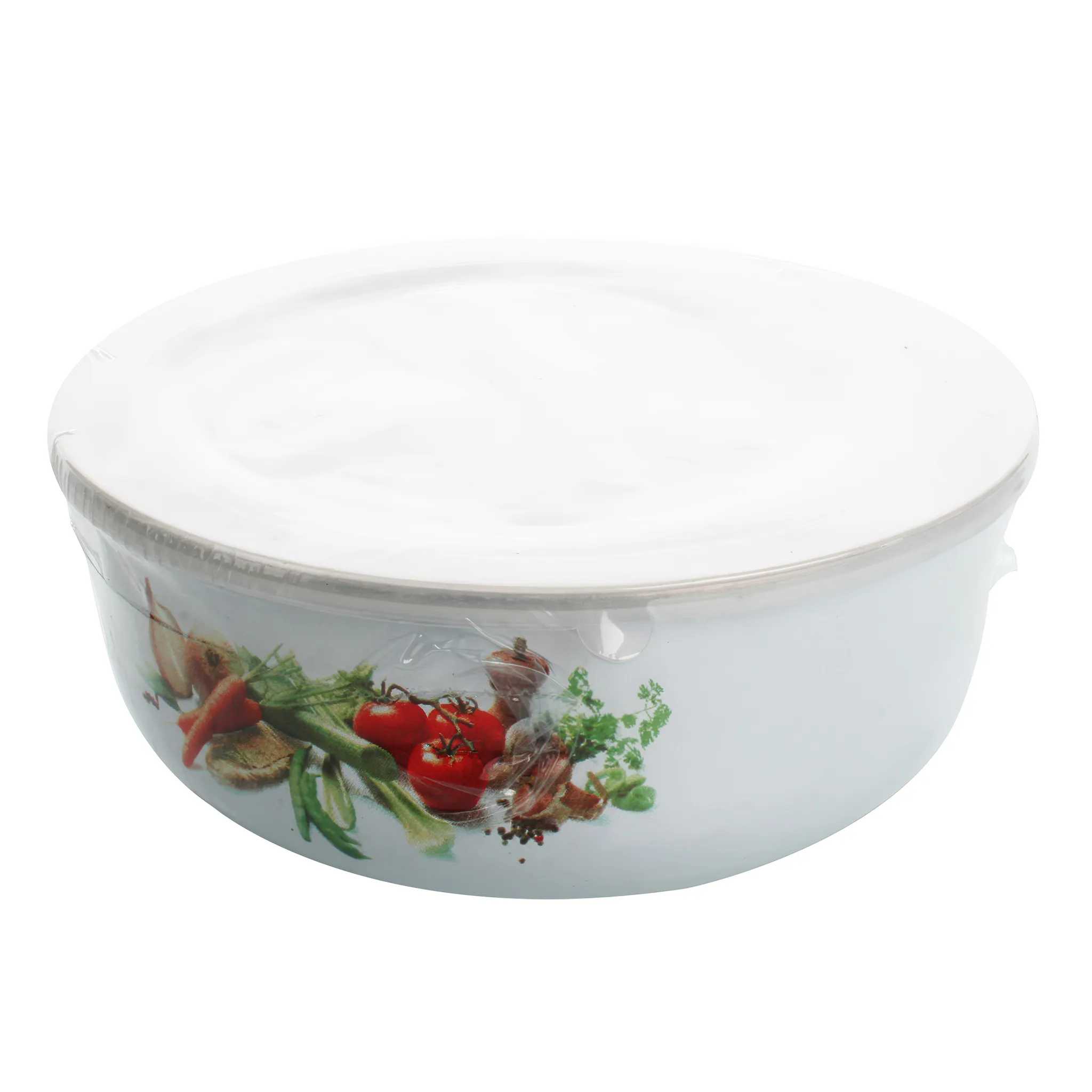 Emaliowane miski z wieczkiem, BANQUET