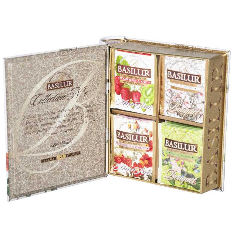 Herbaciana książka COLLECTION no. 1 - kolekcja prezentowa 32 torebek