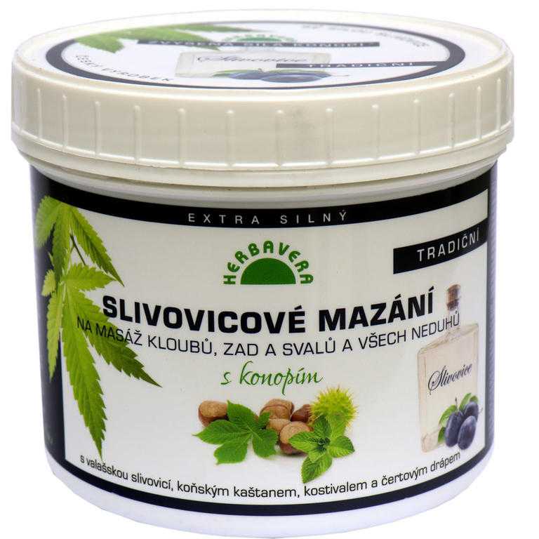 Balsam konopny ze śliwowicą 500 ml