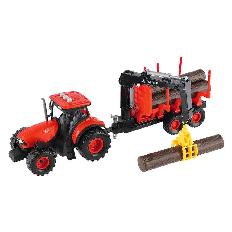 Traktor ZETOR z kołem zamachowym ze światłem i dźwiękiem
