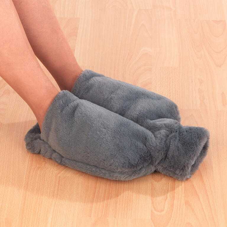 Termofor pluszowy z otworami na ręce lub nogi