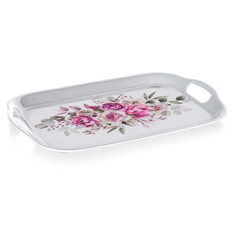 Zestaw tacek melaminowych ROSES 36 x 25,5 cm 2 szt.