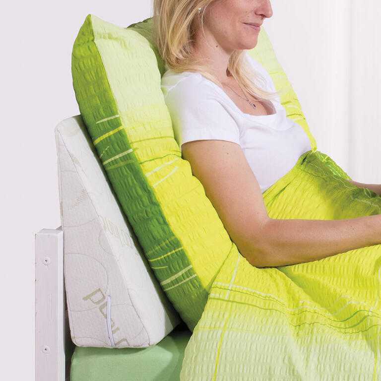 Klinowy zagłówek BAMBOO Comfort 80 x 38 cm