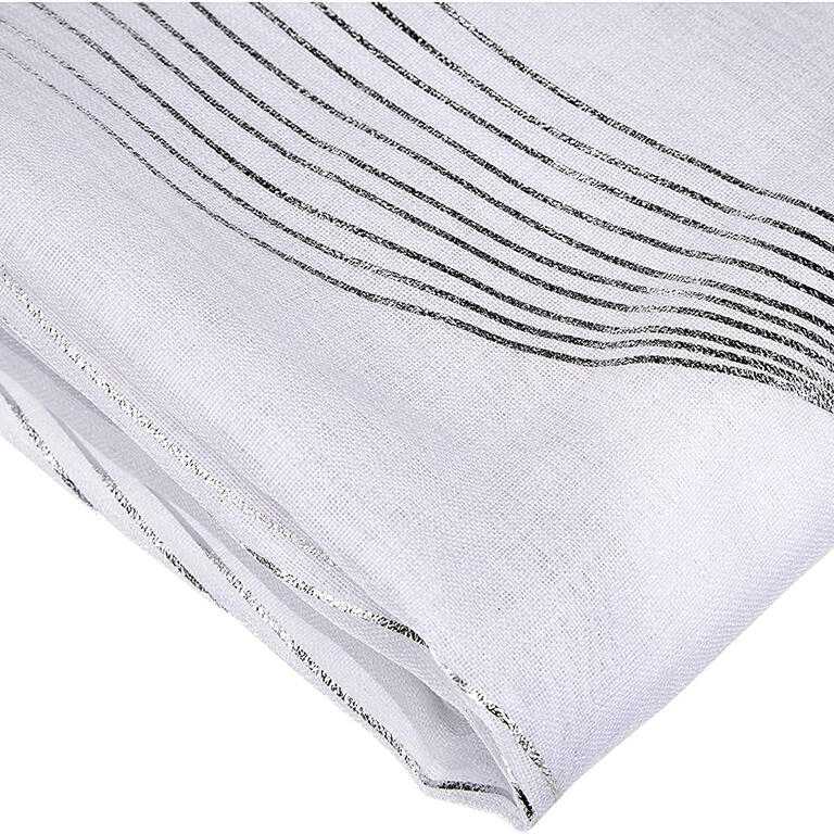 Zasłona dekoracyjna ERIKA biała 135 x 240 cm