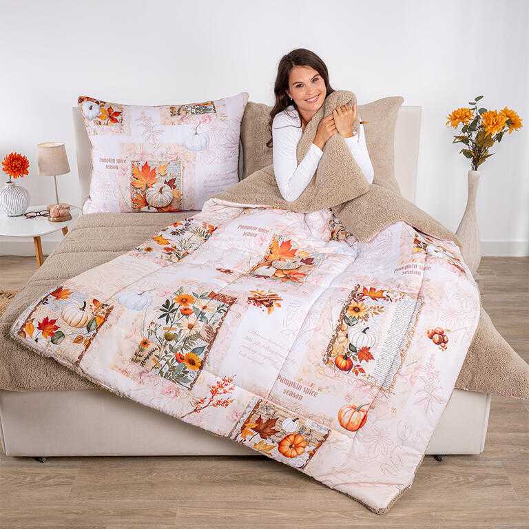 Pikowany barankowy zestaw Dual Feel NICOLETA 3 szt.