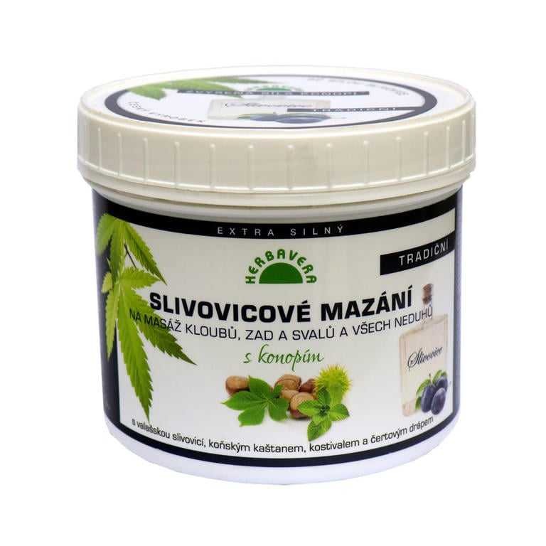 Balsam konopny ze śliwowicą 500 ml