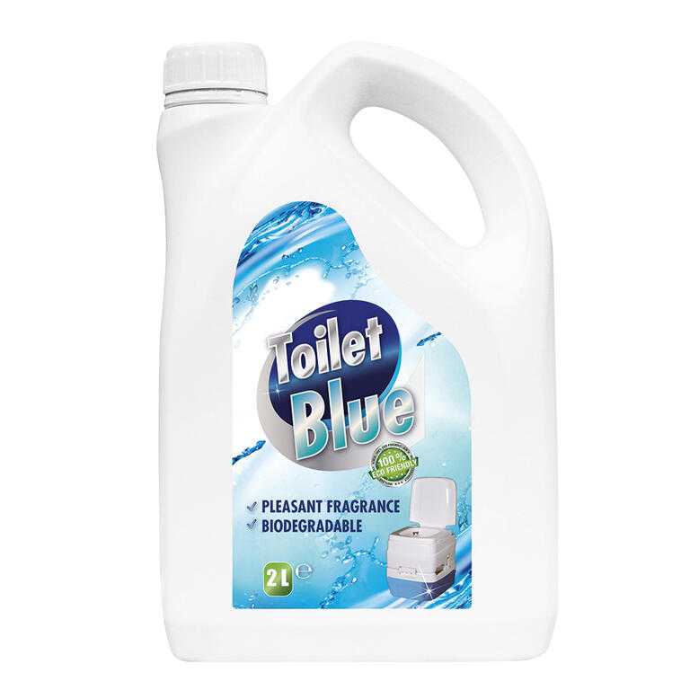 Płyn do toalety chemicznej BLUE 2 l, zbiornik na NIECZYSTOŚCI