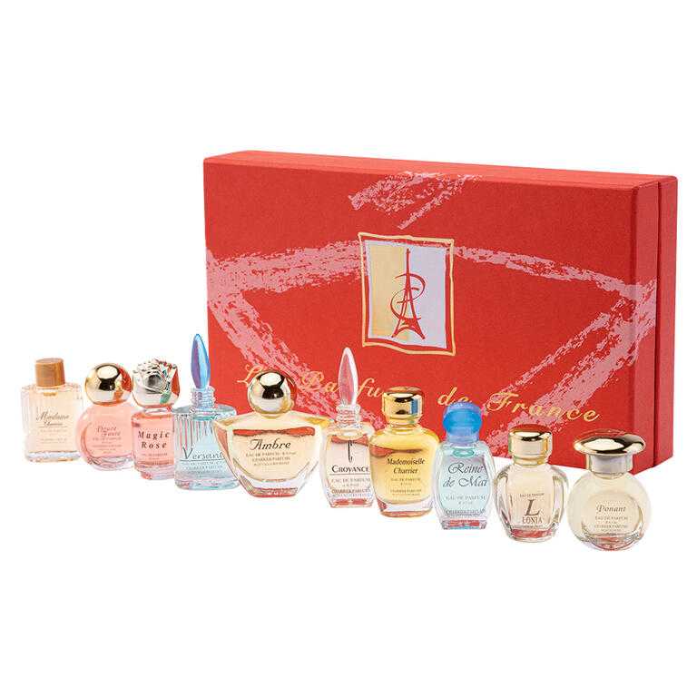 Zestaw upominkowy francuskich perfum 10 szt