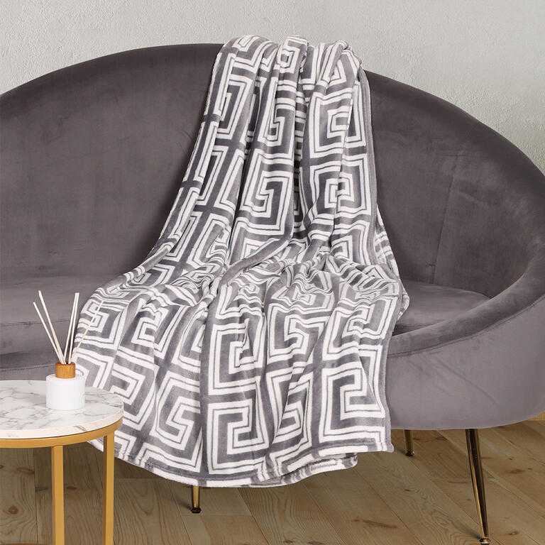 Koc z mikropluszu GREEK 150 x 200 cm
