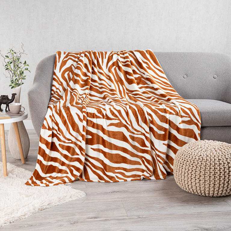 Koc z mikropluszu SAVANNA 150 x 200 cm