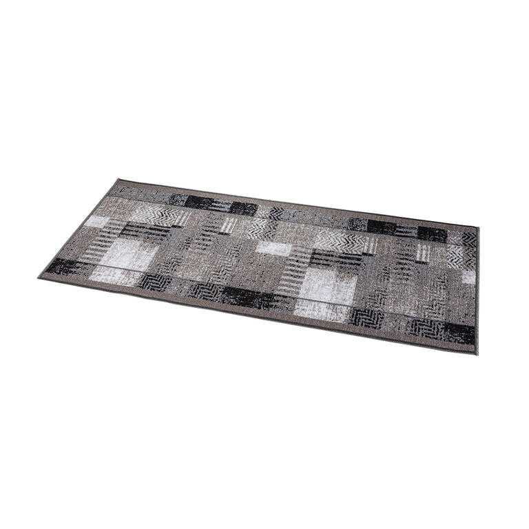 Dywan bieżnik Patchwork szary