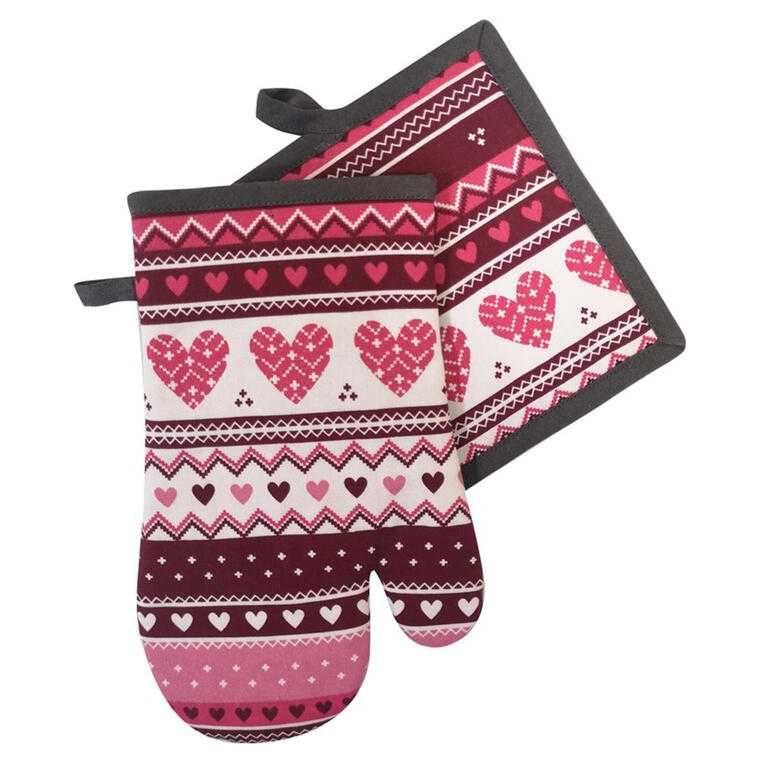 Rękawica kuchenna i podkładka VALENTINES
