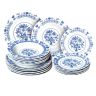 Banquet Porcelanowy zestaw talerzy ONION 18 szt.