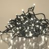 Łańcuch świetlny ciepłe białe światło 120 LED, 9 + 3 m