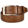 Pasek skórzany męski brązowy 40 mm
