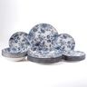 Porcelanowy zestaw talerzy GIVERNY 18 szt.