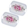 Zestaw tacek melaminowych ROSES 36 x 25,5 cm 2 szt.