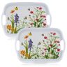 Zestaw melaminowych tac MEADOW 36 x 25,5 cm 2 szt.