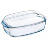 Szklane naczynie do pieczenia z pokrywką PYREX