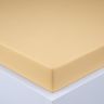 Elastyczne prześcieradło jersey EXCLUSIVE żółte 90 x 200 cm