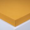 Elastyczne prześcieradło jersey EXCLUSIVE musztardowe 90 x 200 cm