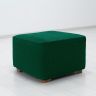 Super streczowe pokrowce HARMONIA zielone pufa (40 - 60 cm)