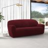 Super streczowe pokrowce HARMONIA bordo kanapa dwuosobowa (sz. 140 - 180 cm)
