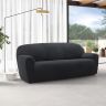 Super streczowe pokrowce HARMONIA antracyt kanapa dwuosobowa (sz. 140 - 180 cm)