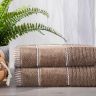 Zestaw 2 ręczników frotte TEO taupe 50 x 90 cm