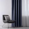Zasłona zaciemniająca blackout RESTILO indygo 140 x 245 cm