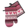 Rękawica kuchenna i podkładka VALENTINES