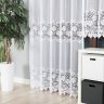 Firana żakardowa DEMETRIA drzwi balkonowe 200 x 250 cm